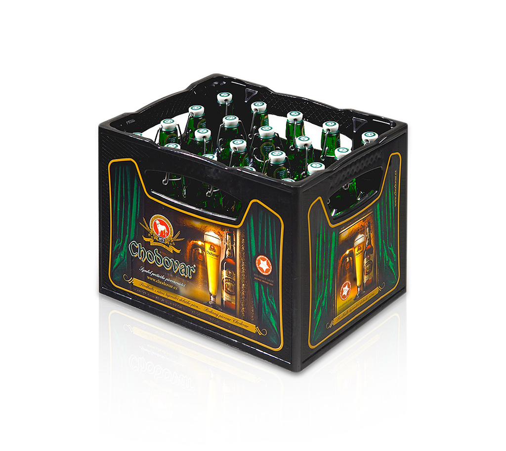 Beer bottle crate IML 12x0.5 l