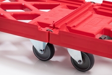 Connectin part for plastic trolley HL