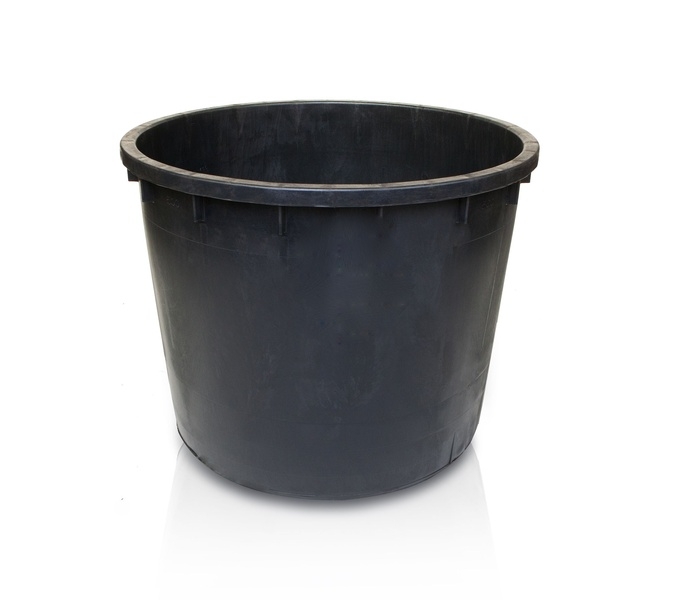 Tub 500 l black rec.