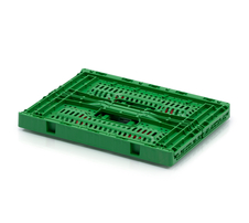 Foldable perforated crate 40x30x18
