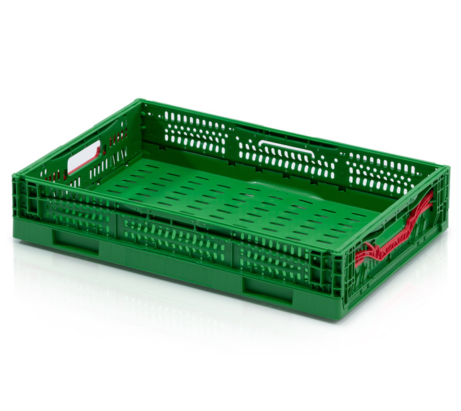 Foldable perforated crate 60x40x12