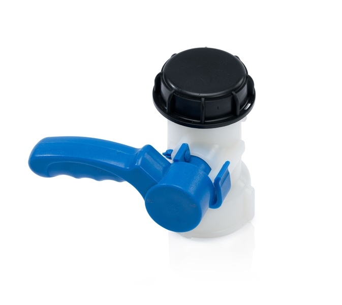 Drain cock for IBC - 62 mm