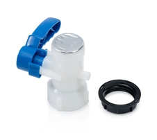 Drain cock for IBC - 62 mm