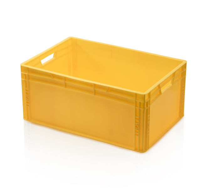 EURO crate 60x40x27 yellow
