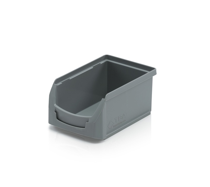 Storage bin A gray - 16 x 10.4 x 7.5 cm