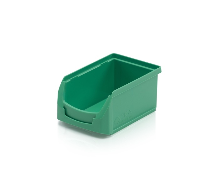 Storage bin A green - 16 x 10.4 x 7.5 cm