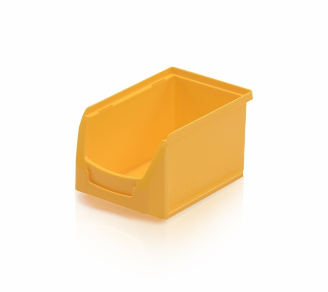 Storage bin B yellow - 23 x 15 x 12.5 cm