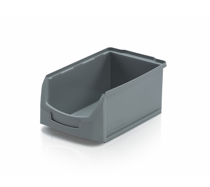 Storage bin C gray - 35 x 21 x 15 cm