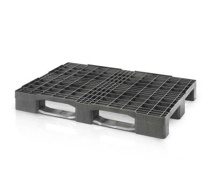Plastic heavy duty pallet perforated 120x80