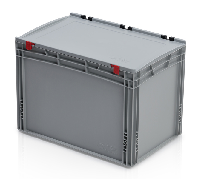 EURO crate 60x40x43,5 with lid closed handle