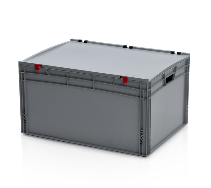 EURO crate 80x60x43,5 with lid