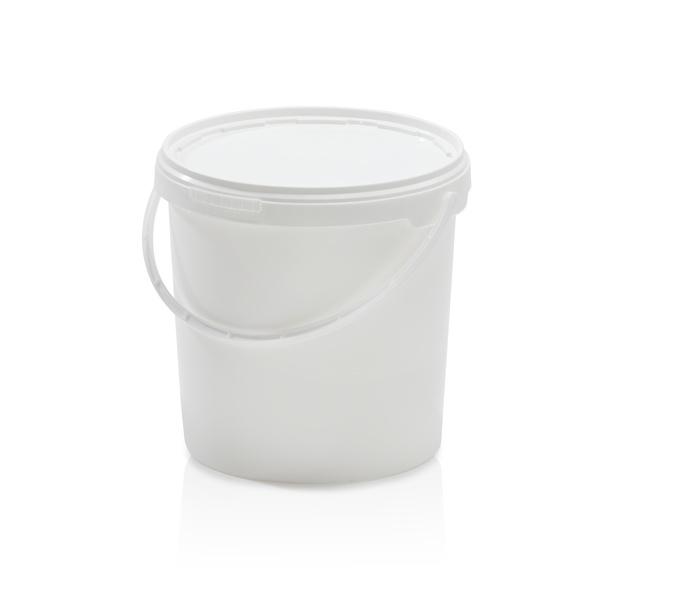 Bucket with lid 10,7 l