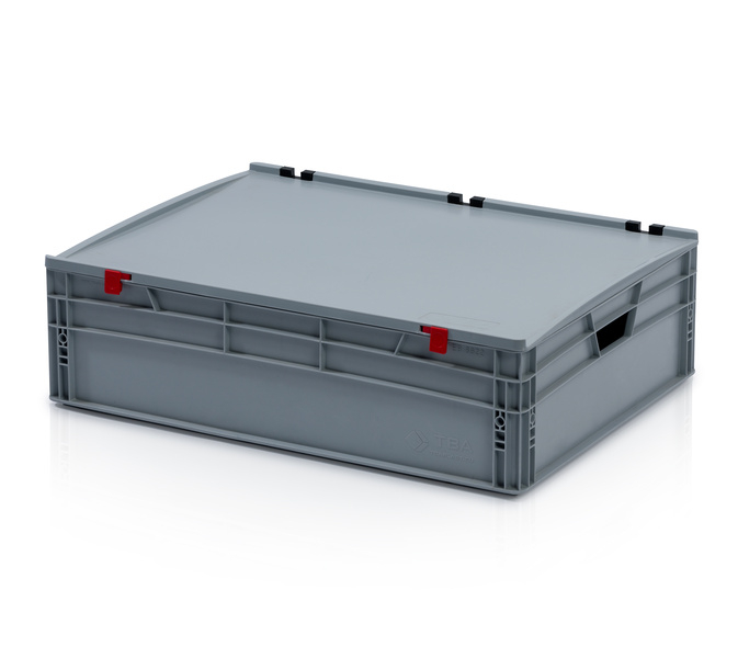 EURO crate 80x60x23,5 with lid