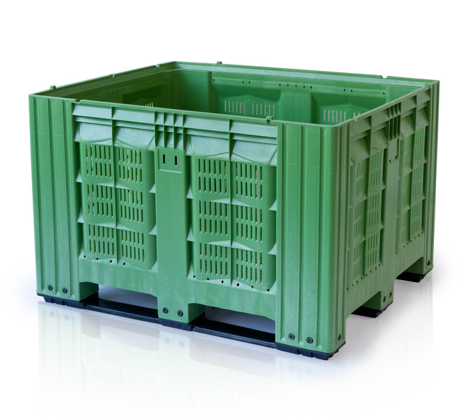 Bigbox 120x100x78 perforated 3 runners