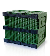 Bigbox 120x100x78 perforated 3 runners