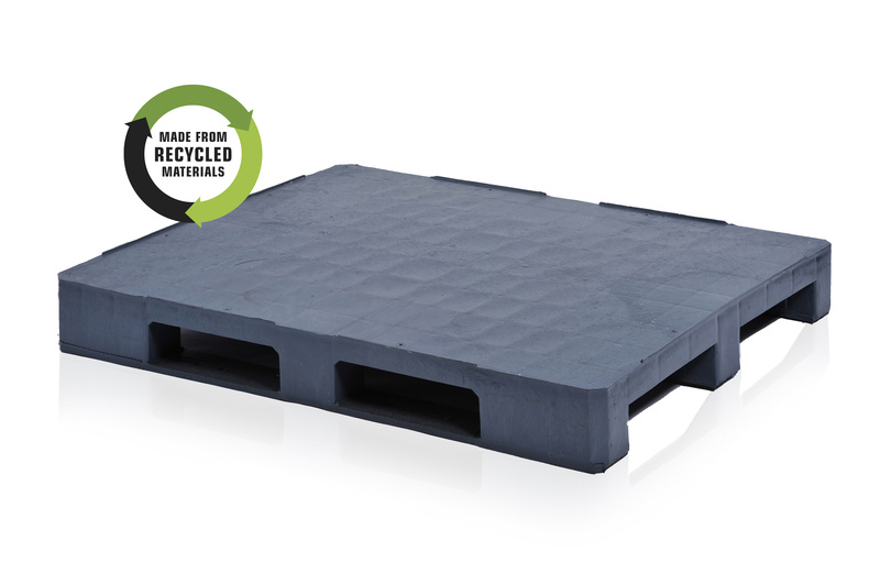 Plastic heavy duty pallet 120x100