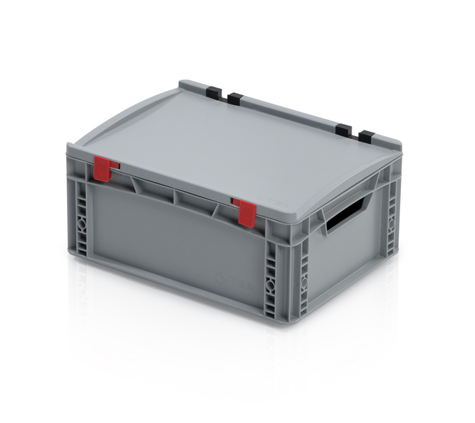 EURO crate 40x30x18,5 with lid