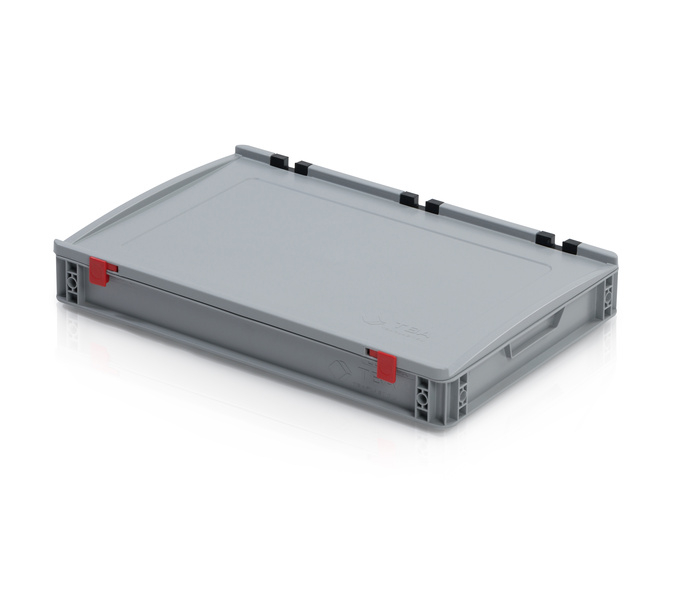 EURO crate 60x40x7.5 with lid