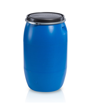 Drum with metal ring 60 l UN