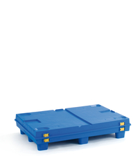 Plastic large-volume foldable box 1200x1000