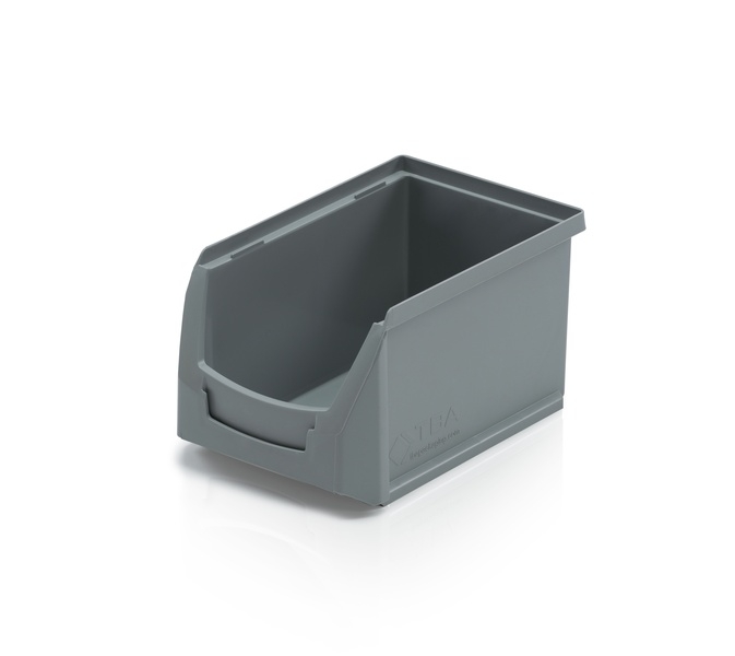 Storage bin B gray - 23 x 15 x 12.5 cm