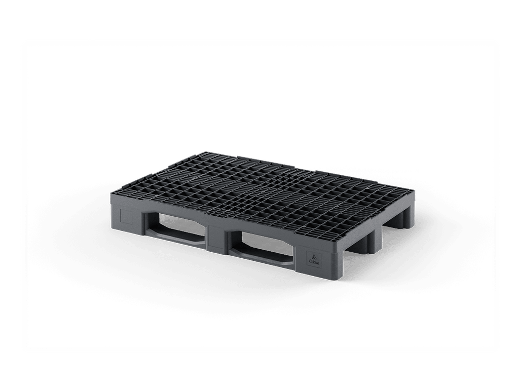 Solid plastic pallet 120x80 - II. quality