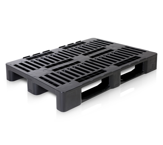 ESD plastic pallet perforated 120x80 - II quality