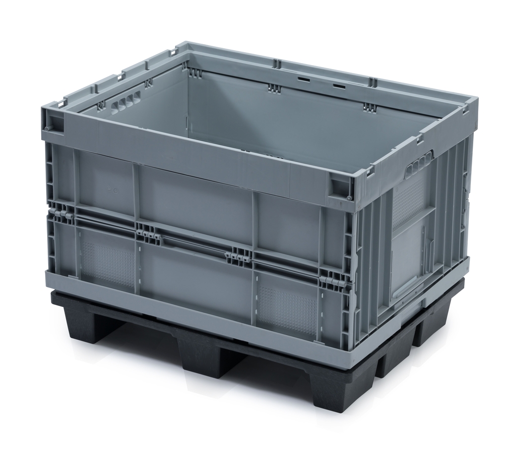 Foldable pallet box 80x60x55 lightweight pallet