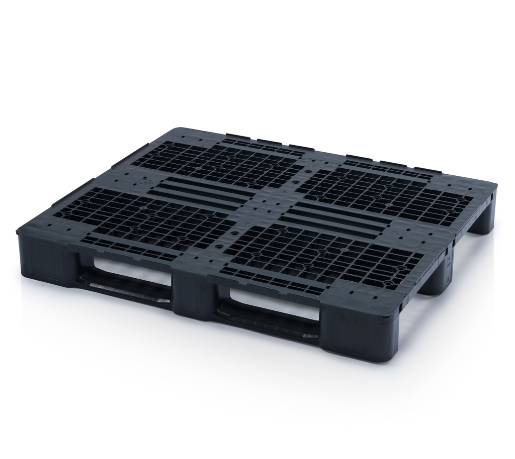 Plastic perforated load pallet 120x100