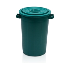 Lid to container 75l green