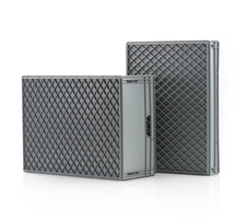 EURO crate 80x60x32 closed handle