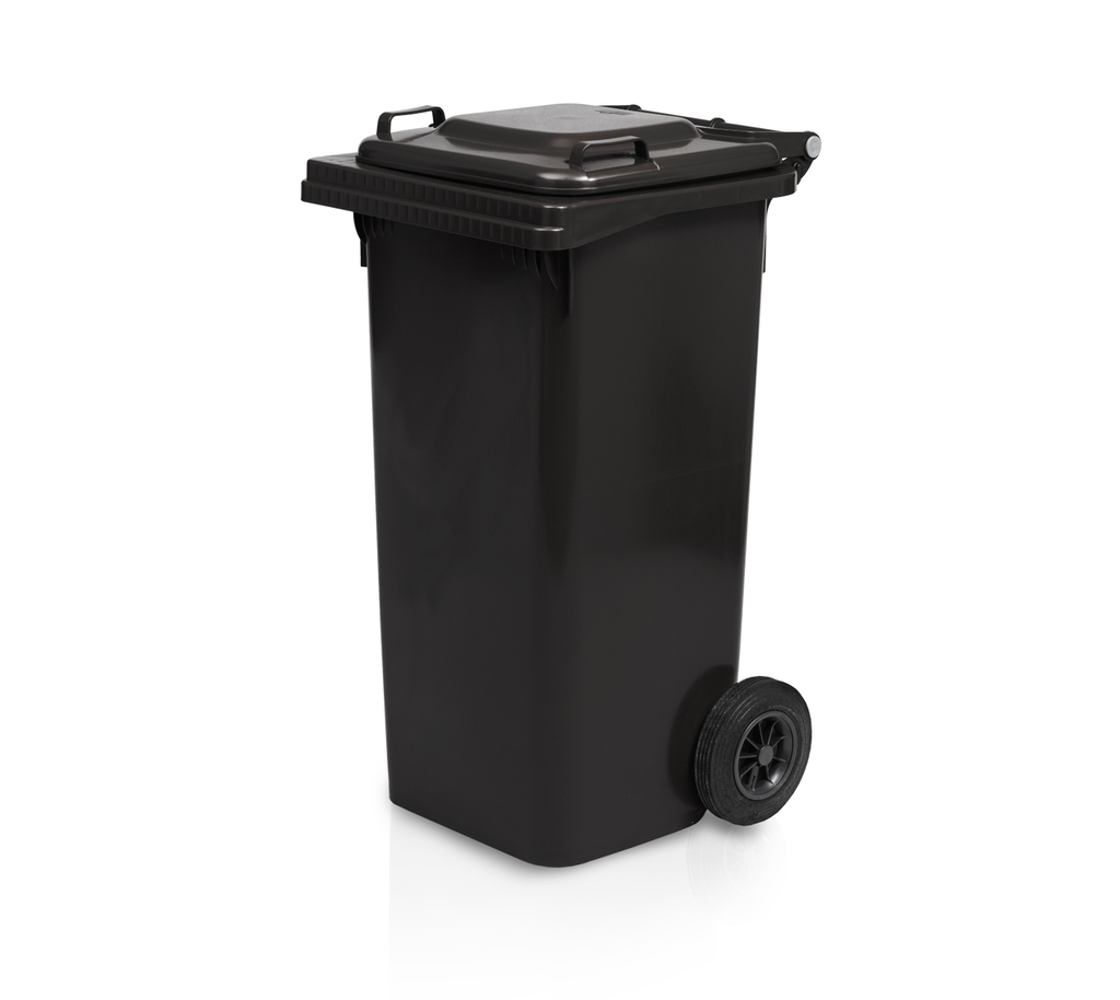 Dustbin 120 l black