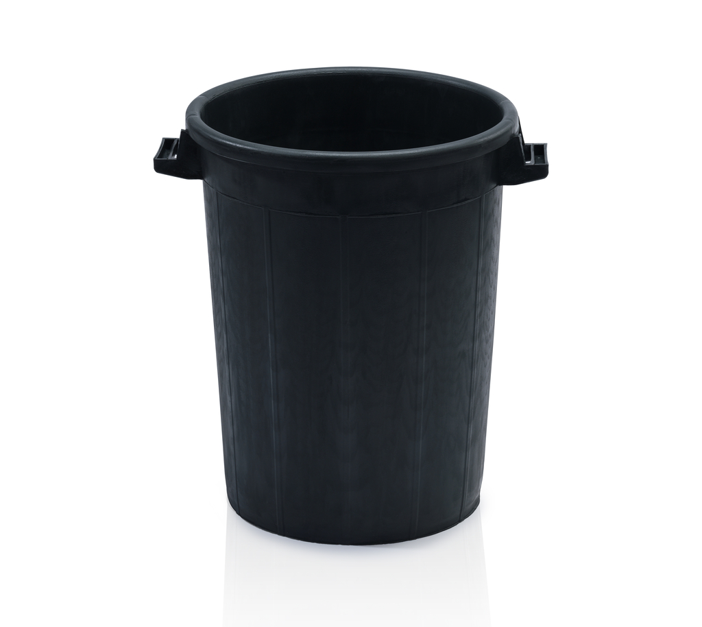 Container 100 l black rec.