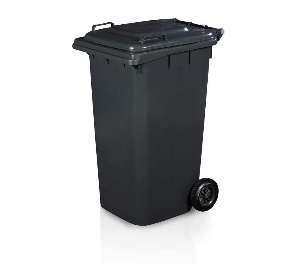 Dustbin 240 l black