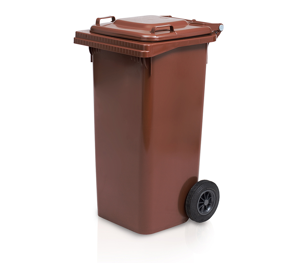 Dustbin 240 l brown
