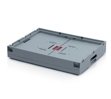 Foldable crate 80x60x45 without lid