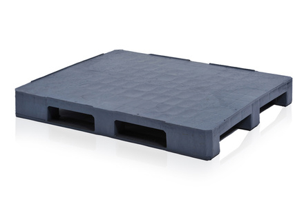 Plastic heavy duty pallet 120x100