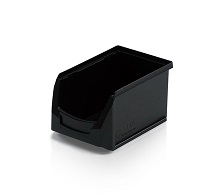 Storage bin B rec. black - 23 x 15 x 12.5 cm