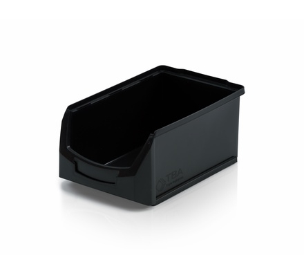 Storage bin C rec. black - 35 x 21 x 15 cm