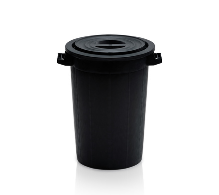 Container 75 l black rec.