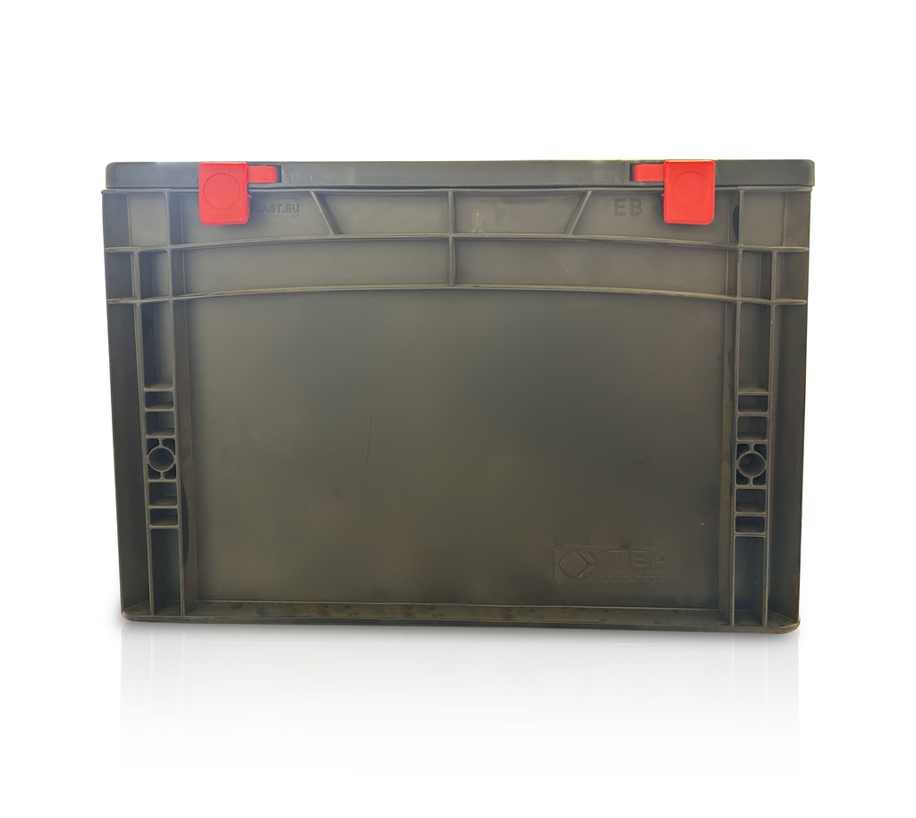 ESD EURO container with lid 40x30x28.5 - II. quality