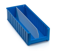Longitudinal divider for storage racking box - 60x14 cm