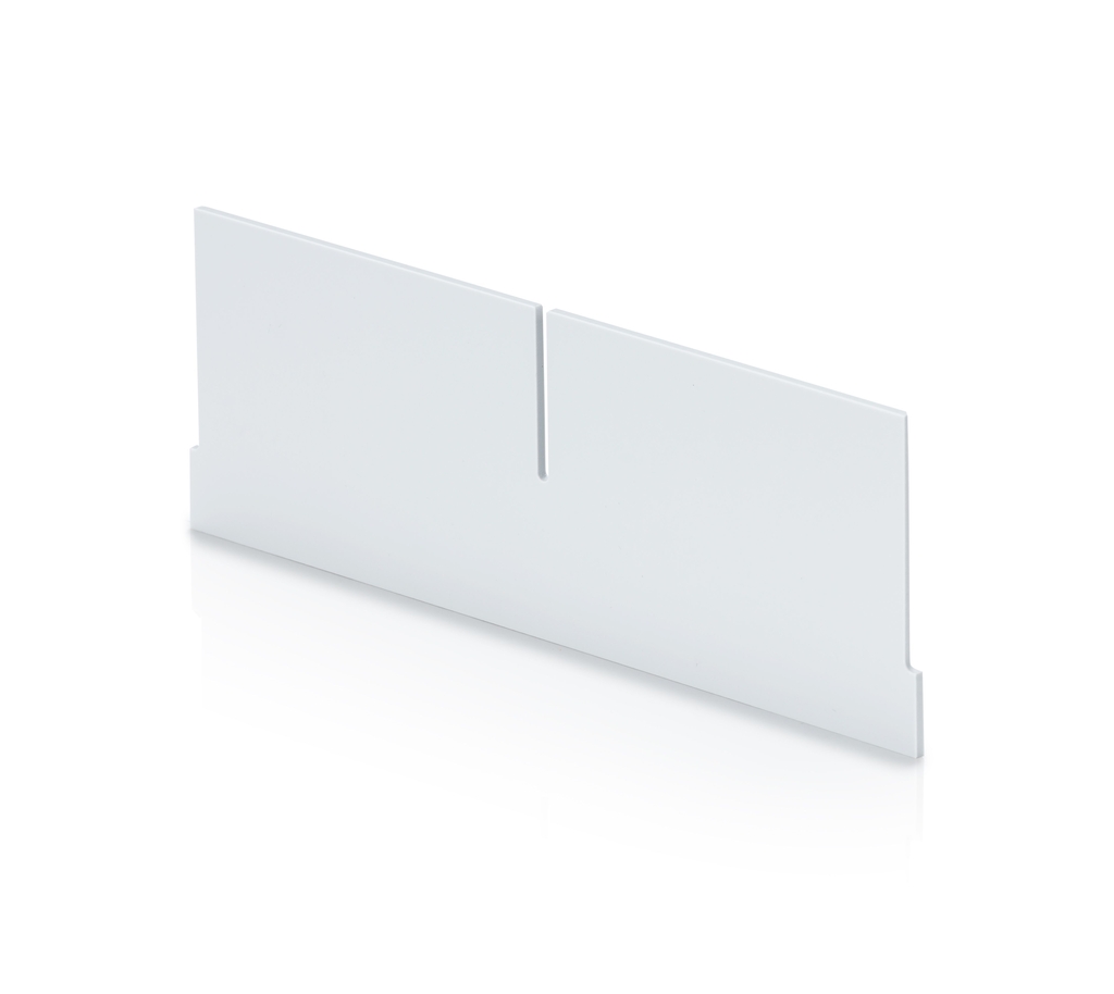 Cross divider with cut-out for storage racking box - 23.4x9 cm