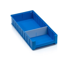 Cross divider with cut-out for storage racking box - 23.4x9 cm