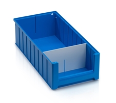 Cross divider with cut-out for storage racking box - 23.4x14 cm