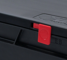 ESD EURO crate 60x40x18,5 with lid