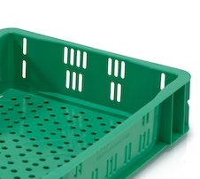 Crate for fruit and vegetables 40x30x8,5 cm