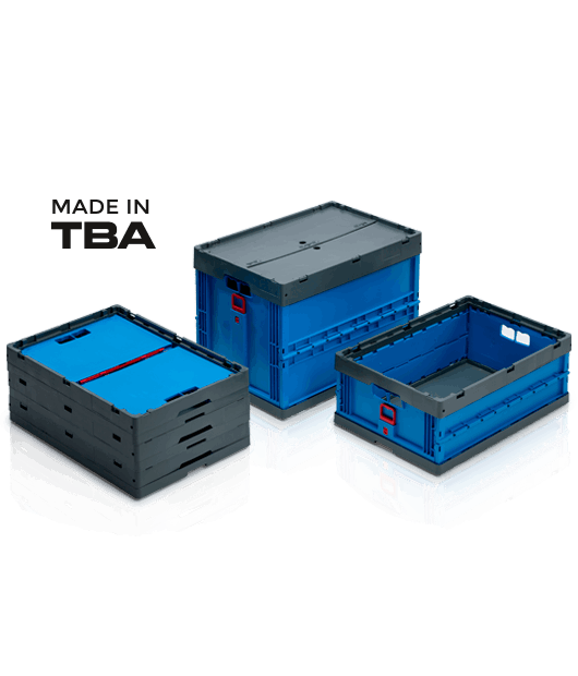 Folding containers