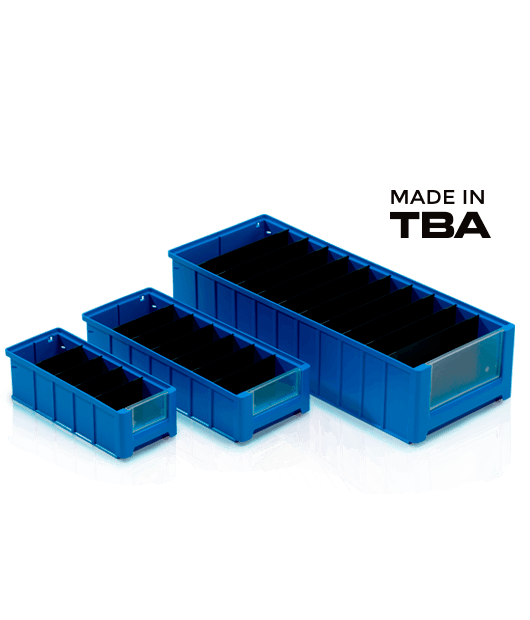 Long storage boxes